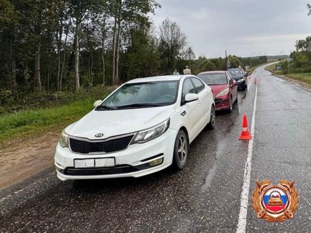 В тройном ДТП в Лихославле пострадала женщина-водитель Фото: ГАИ