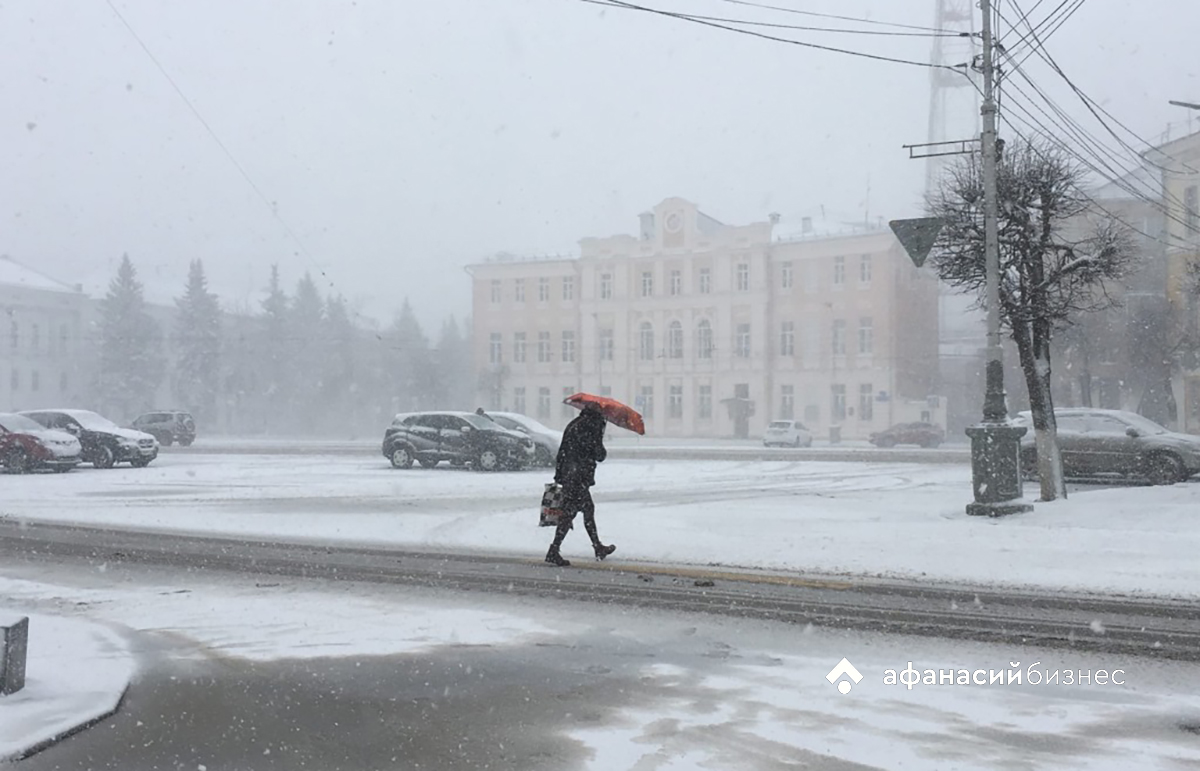 В Тверской области вновь объявлено экстренное предупреждение из-за ветра и снега