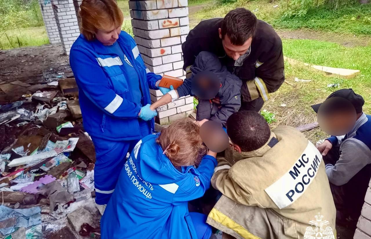 Под Максатихой медики и спасатели помогли ребенку, который проткнул руку гвоздем - новости Афанасий