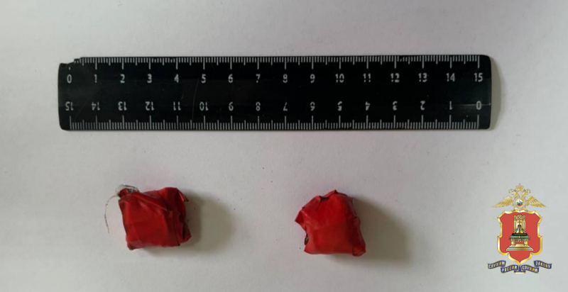 В Вышнем Волочке задержали мужчину с двумя свертками метадона Фото: УМВД России по Тверской области