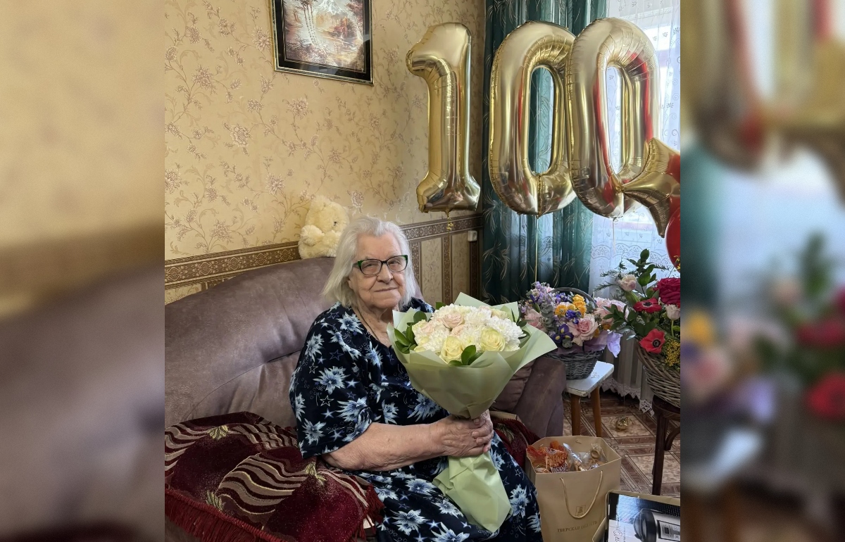 100-летие отмечает труженица тыла Антонина Алексеевна Чиркунова 