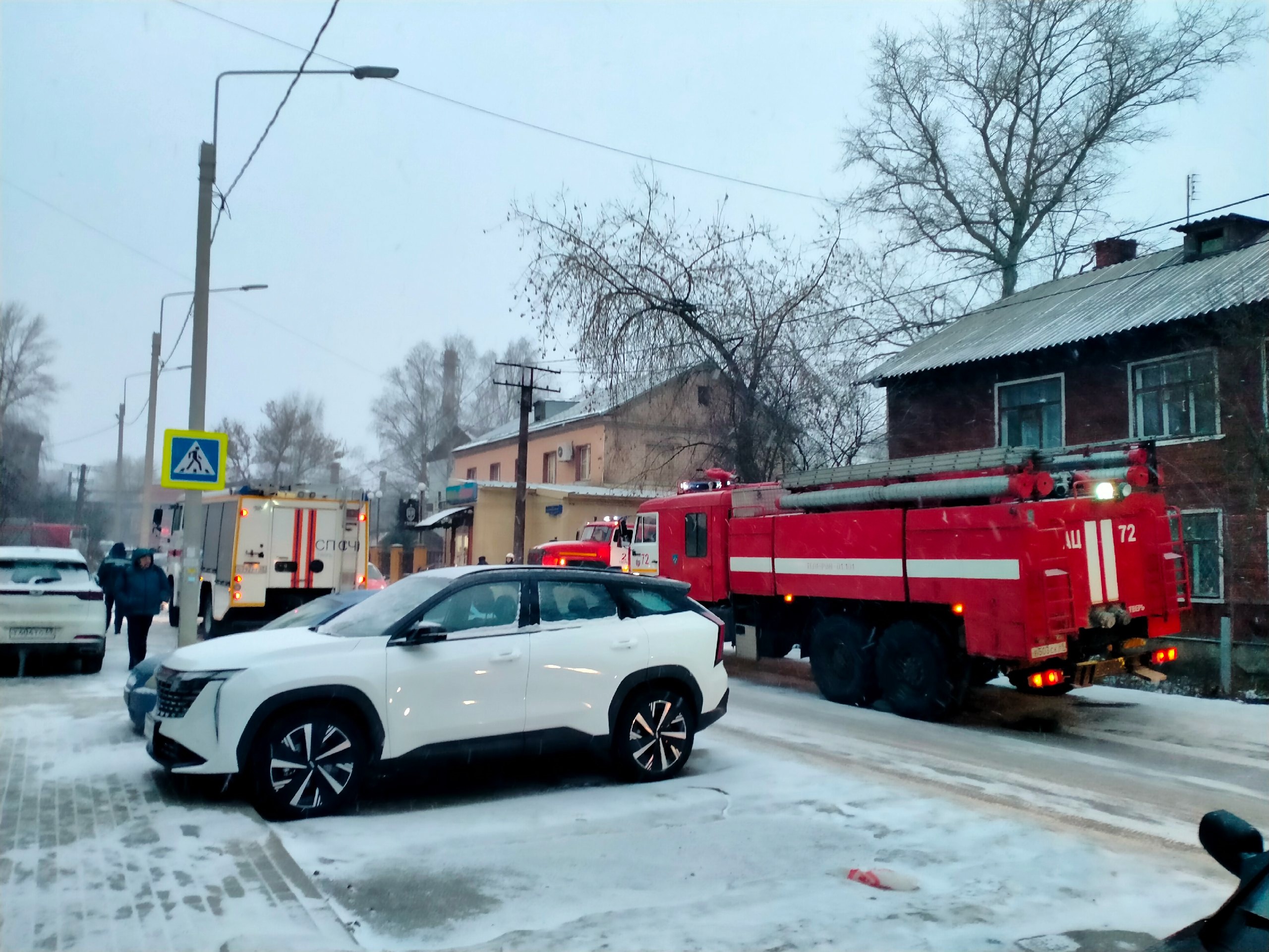 В Твери в районе железнодорожной станции горит здание - новости Афанасий