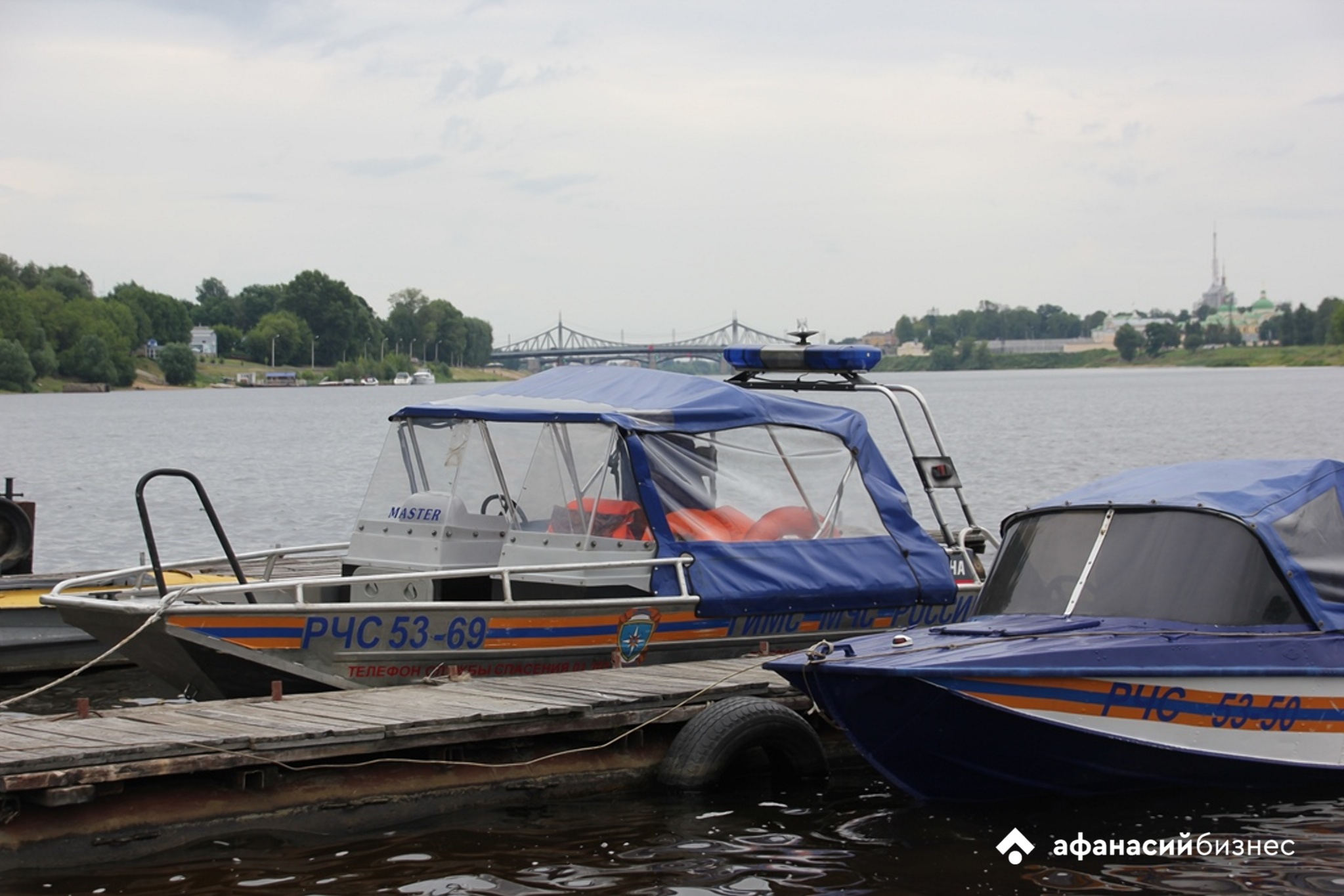 Мужчину спасли из Волги в центре Твери Фото: архив редакции