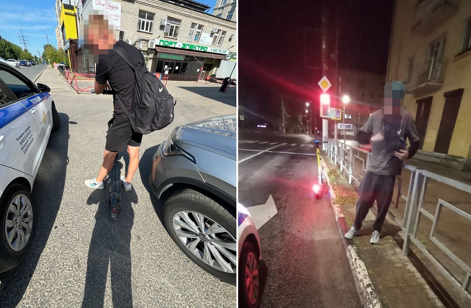 В Твери за неделю под штрафы попали 19 электросамокатчиков Фото: Отдел Госавтоинспекции УМВД России по Твери