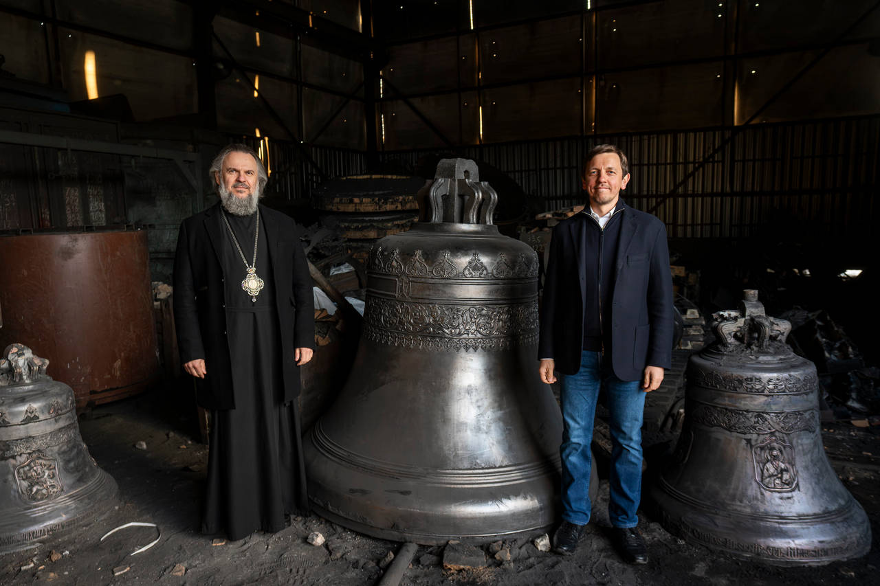 Начата отливка 20-тонного колокола для Спасо-Преображенского собора Твери Фото: пресс-служба Тверской епархии