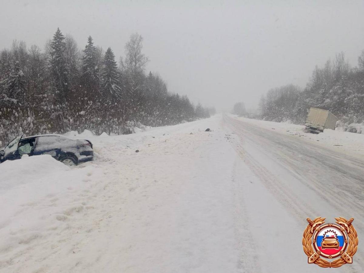 Четверо взрослых и ребенок пострадали в ДТП на М9 в Тверской области Фото: ГАИ