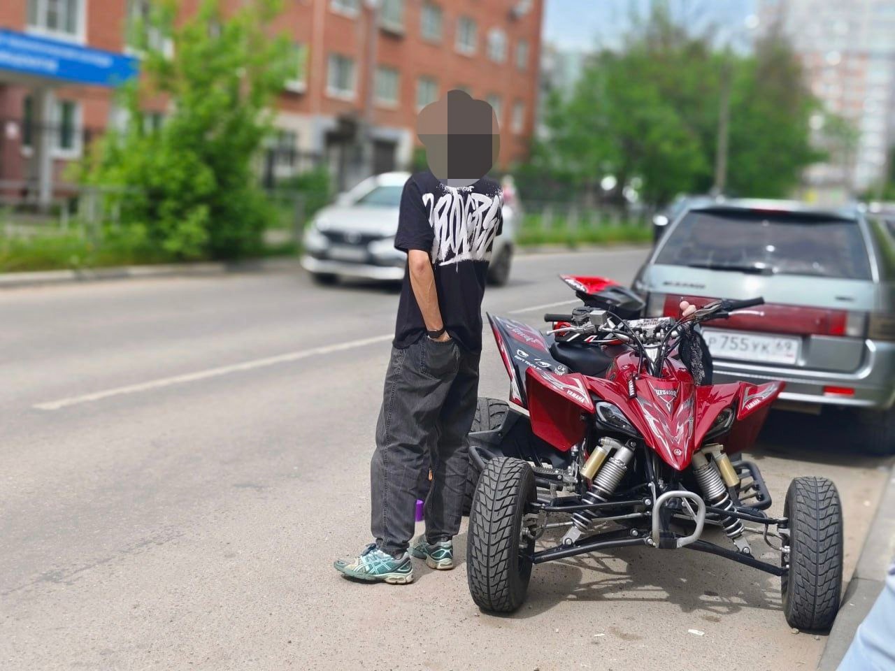 В Твери полиция поймала 16-летнего квадроциклиста-нарушителя 