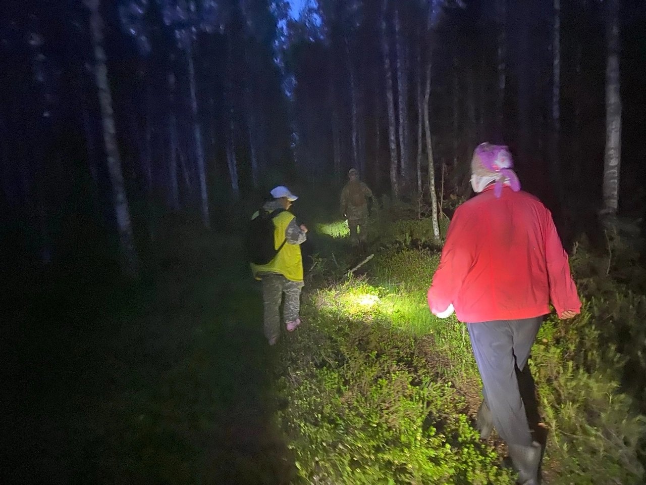 В Новозавидовском заповеднике «Сова» нашла потерявшуюся 73-летнюю женщину Фото: 
ВПСО Сова Конаково