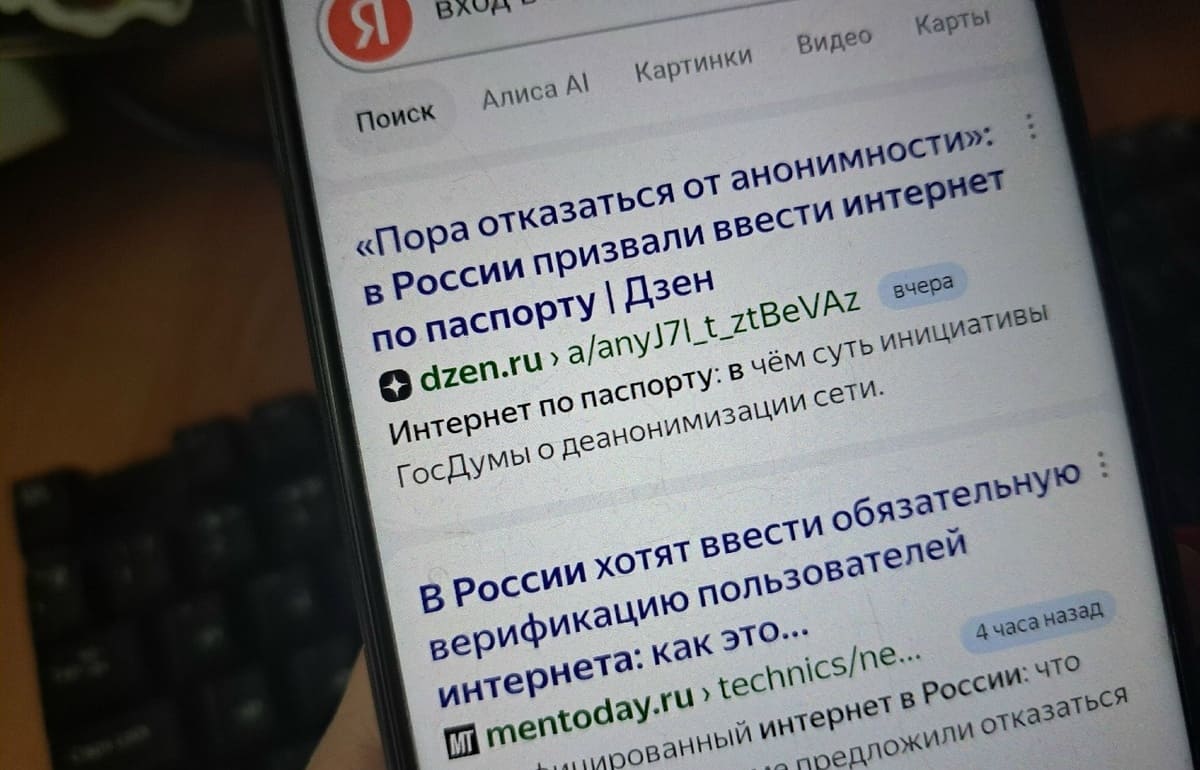 В ГД РФ обсуждается вход в интернет с обязательной идентификацией личности