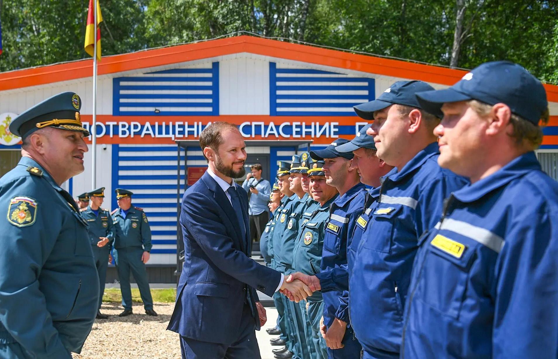 Виталий Королев открыл в Осташкове новую базу ГИМС - новости Афанасий
