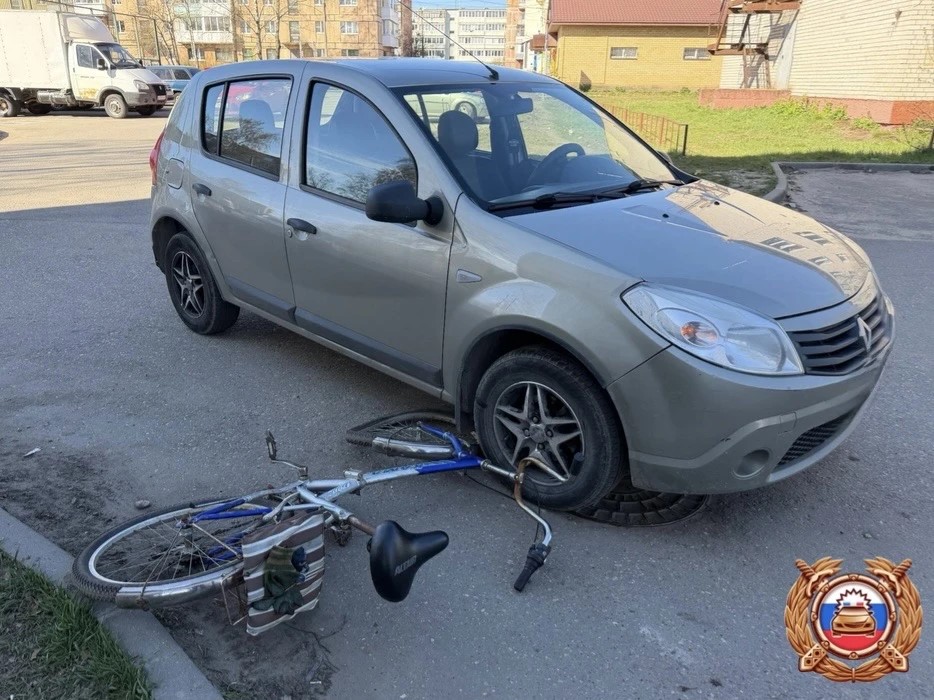 Под Тверью легковушка сбила 59-летнего велосипедиста Фото: ГАИ