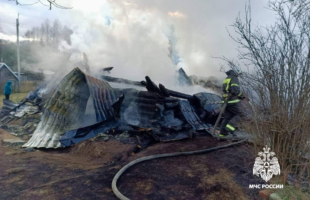 Женщина пострадала на пожаре в Бологовском районе - новости Афанасий