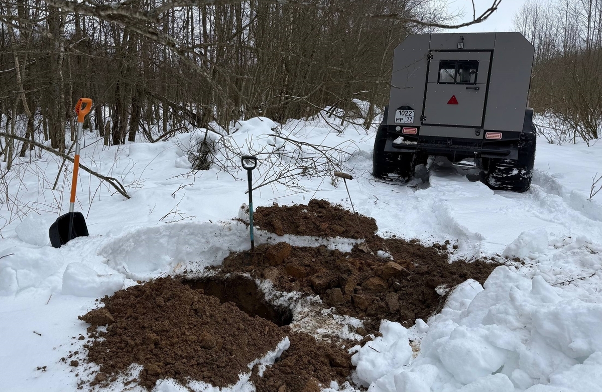 Подо Ржевом нашли останки неизвестного солдата, погибшего в годы ВОВ Фото: Поисковое движение Москвы