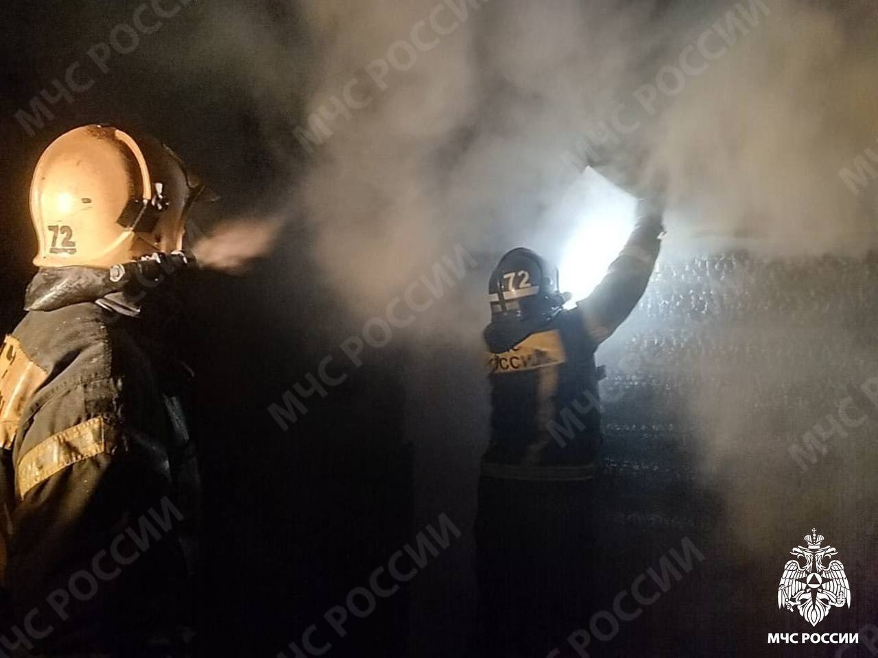 Под Тверью полностью сгорела баня Фото: ГУ МЧС Росси по Тверской области