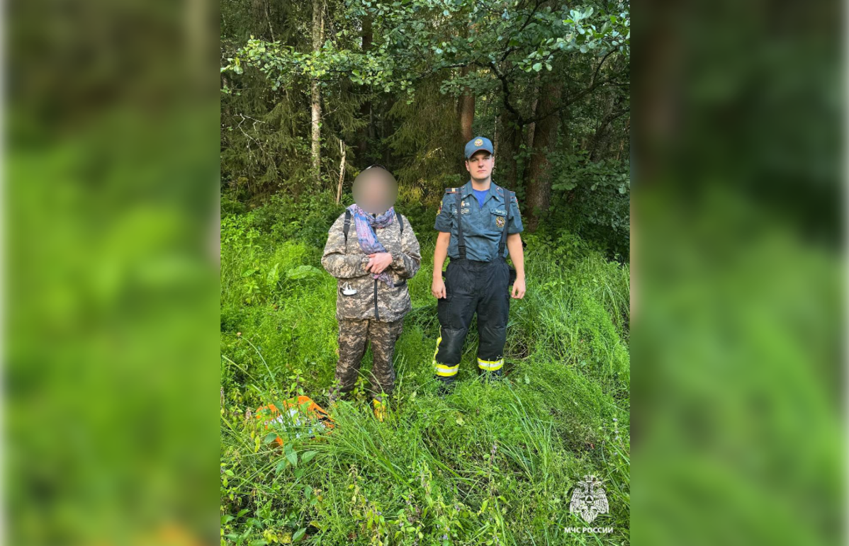 Сотрудники МЧС Тверской области спасли заблудившегося в лесу человека - новости Афанасий