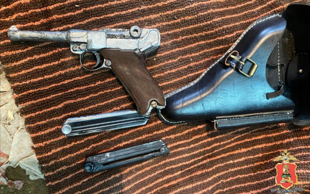 В Ржеве задержан коллекционер оружия времен ВОВ Фото: УМВД Тверской областти