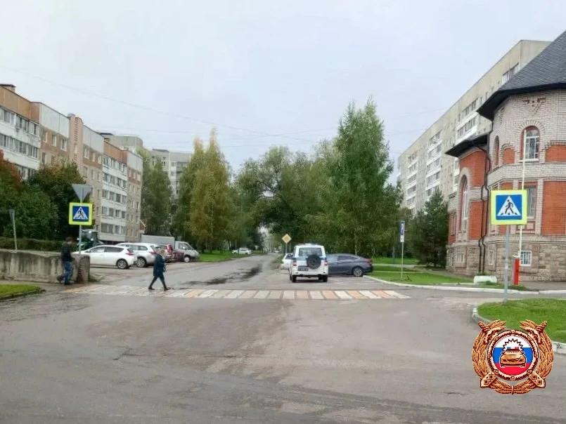 11-летнего пешехода сбили в Удомле Тверской области Фото: ГАИ