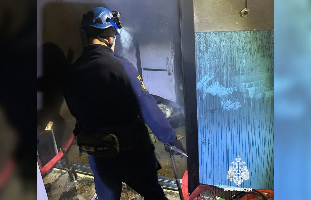 Женщина погибла на пожаре в Твери Фото: ГУ МЧС по Тверской области