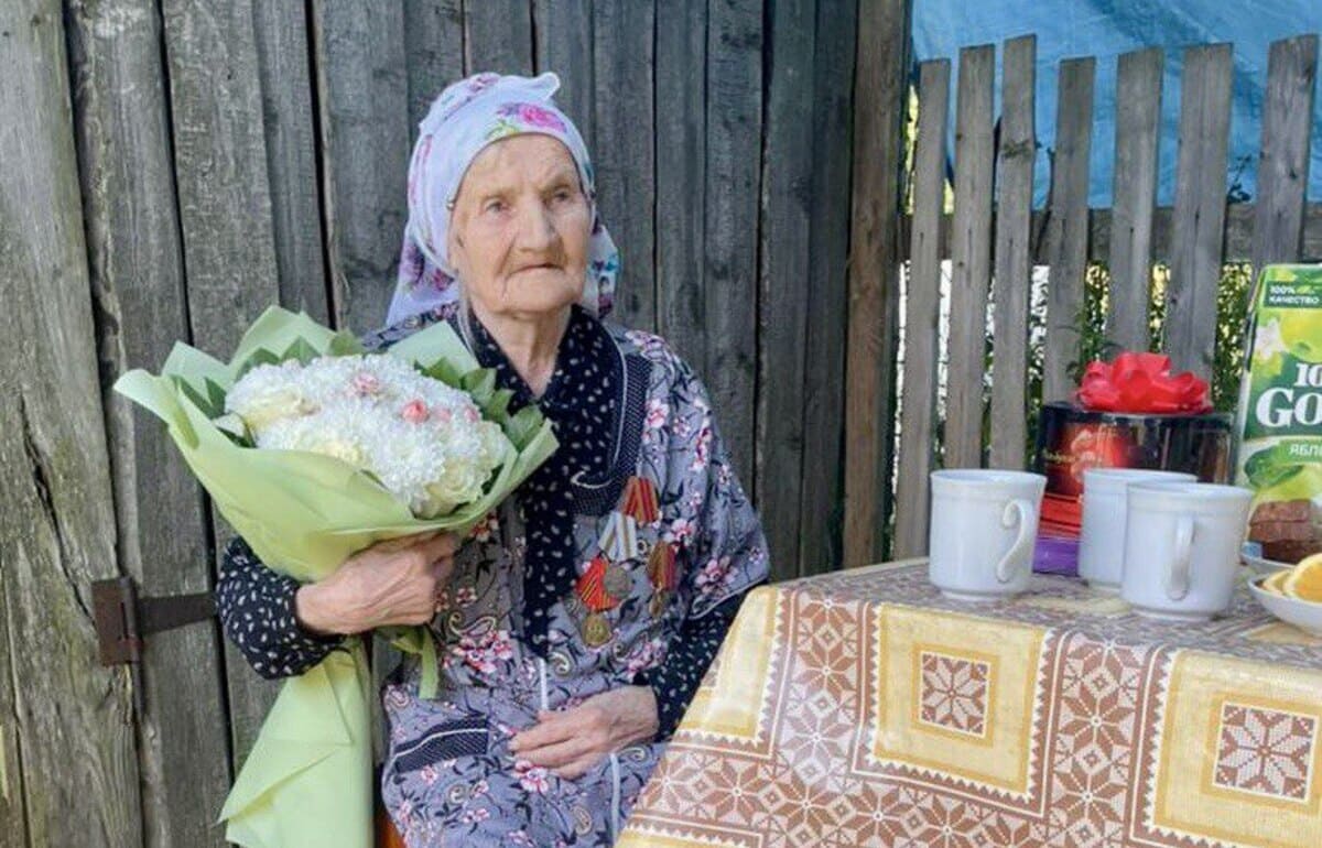 Ветеран Великой Отечественной войны Мария Семеновна Петрова отмечает 100-летие