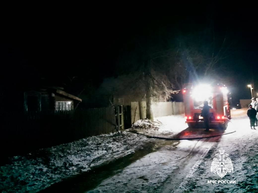 Два человека погибли на пожаре в Пеновском округе  Фото: ГУ МЧС по Тверской области