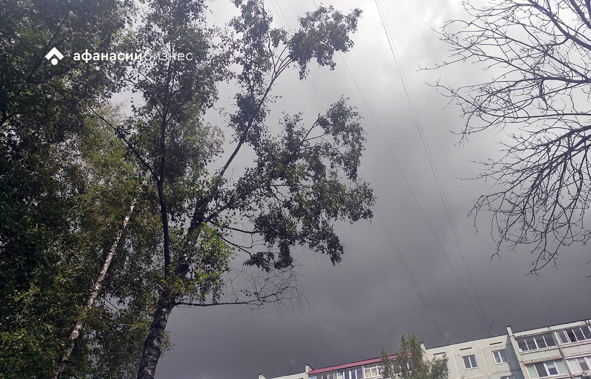 В Тверской области сохраняется вероятность грозы 