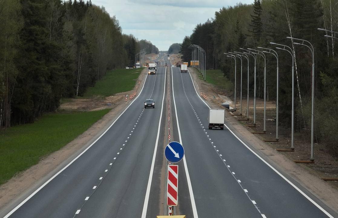 Открыто движение по отремонтированному участку М9 в Тверской области  - новости Афанасий