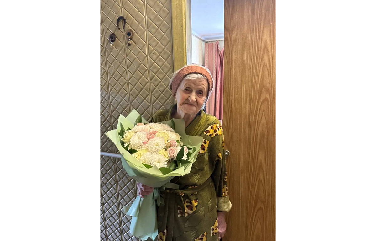 101 год исполнился труженице тыла Кларе Глазковой из Конаково Фото предоставлено правительством Тверской области