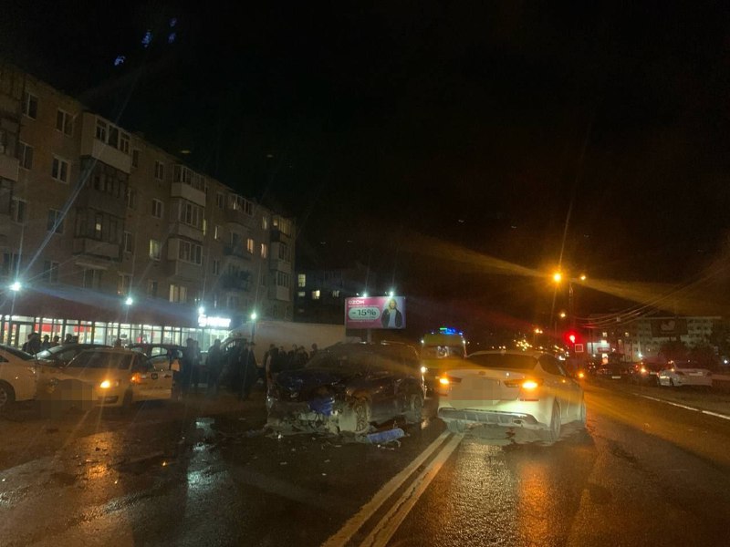 Один человек скончался после ДТП на проспекте Корыткова в Твери  Фото: Отдел Госавтоинспекции УМВД России по г. Твери