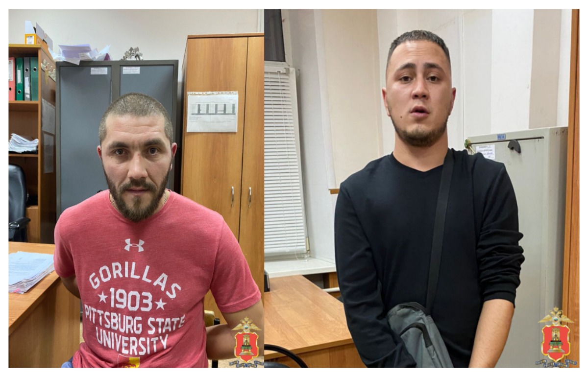 Полиция поймала двоих мужчин, напавших с ножом на женщин в Химинституте Фото: УМВД Тверской области