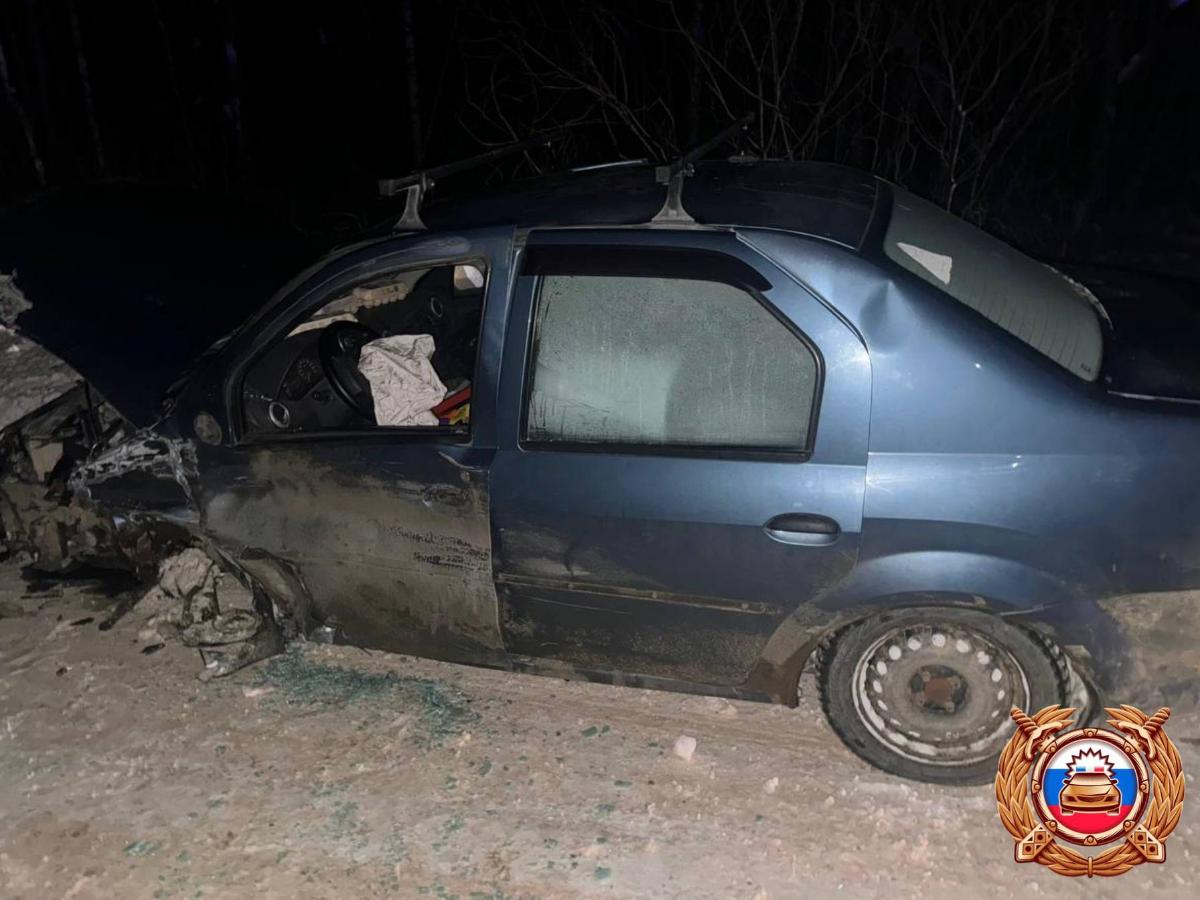 Водитель пострадал в ДТП со встречным автомобилем в Ржевском округе Фото: ГАИ