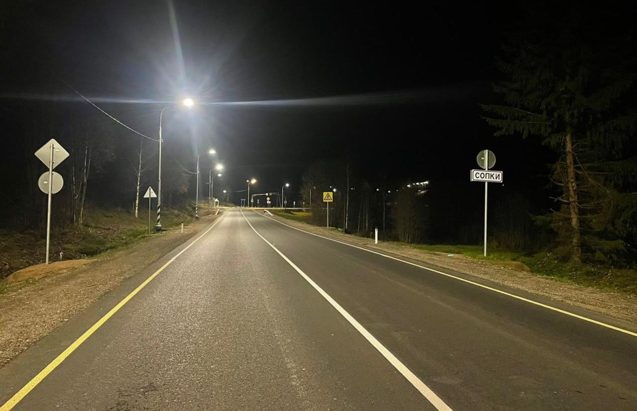 В Тверской области поменяли систему освещения на трассе М10 - новости Афанасий