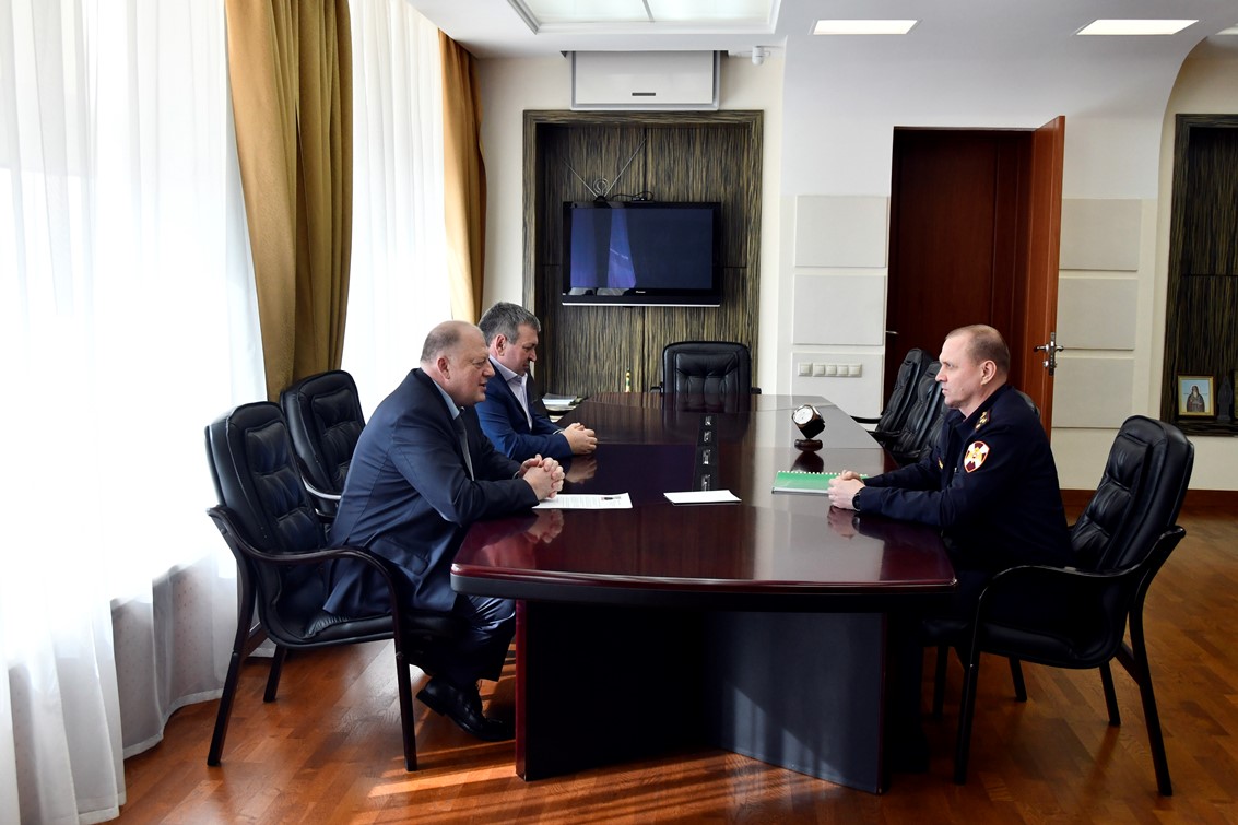 Сергей Голубев встретился с Дмитрием Сурковым 