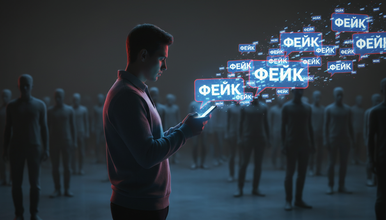 «Механизм психологического заражения». Что такое фейки и почему они опасны Изображение на главной сгенерировано нейросетью
Текст: Ольга Вересова