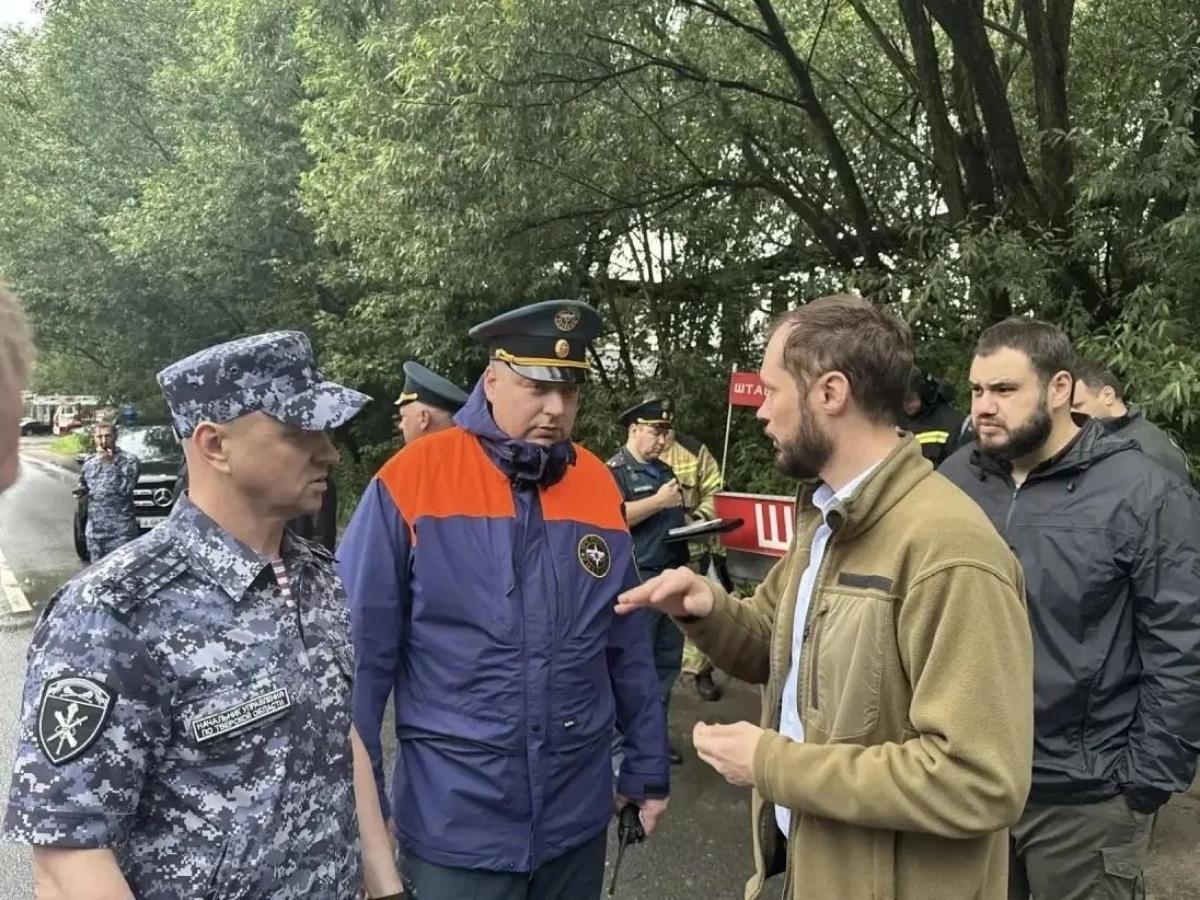 На «Тверской нефтебазе» произошло возгорание в результате отражения атаки БПЛА Фото: Виталий Королев / МАХ