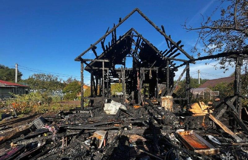 Ребенок пострадал на пожаре под Тверью - новости Афанасий