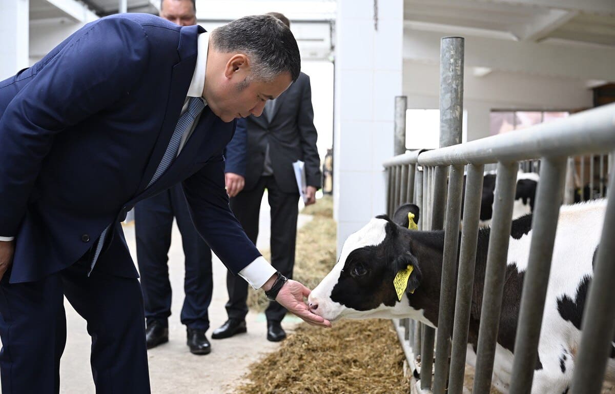 Губернатор Игорь Руденя ознакомился с работой ЗАО «Калининское»  - новости Афанасий