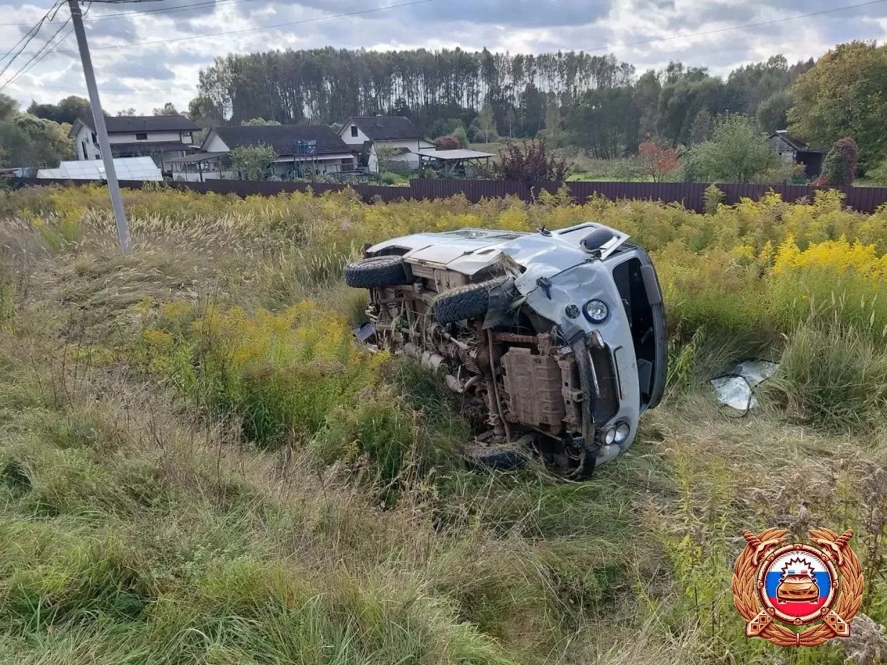 ДТП с пострадавшим произошло на Старицком шоссе под Тверью Фото: Управление Госавтоинспекции УМВД по Тверской области