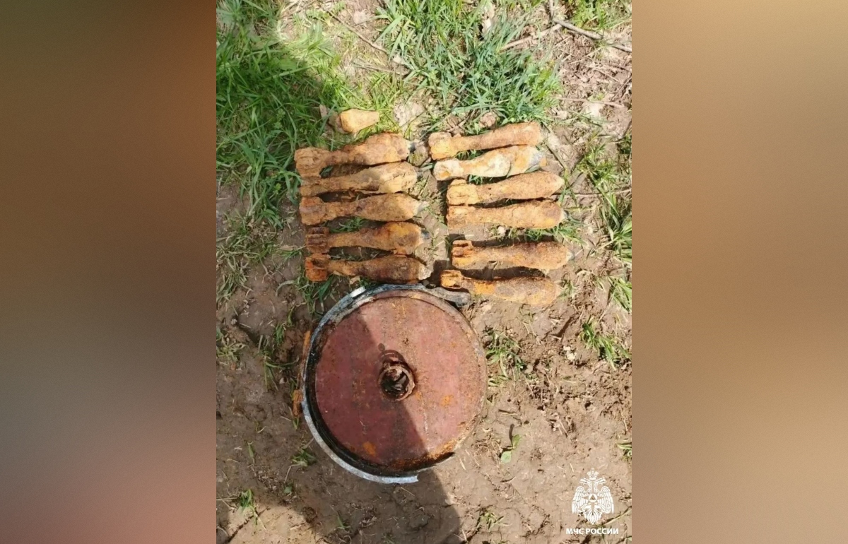 В Тверской области обезвредили 21 боеприпас времен ВОВ Фото: МЧС
