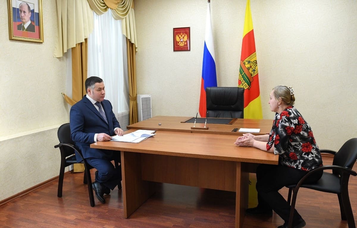 В селе Прямухино Кувшиновского округа откроют модульную врачебную амбулаторию Фото предоставлено правительством Тверской области