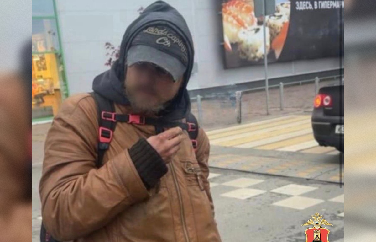 В Твери задержали неадекватного мужчину, пугавшего прохожих Фото: УМВД России по Тверской области