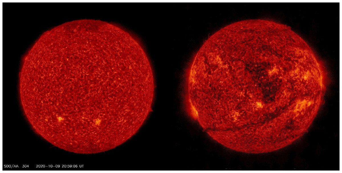 Ученые показали, как изменилось Солнце за пять лет Фото: xras.ru