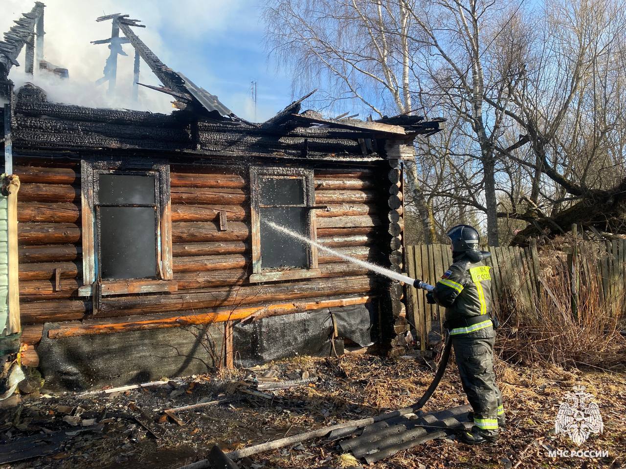 Мужчина погиб на пожаре под Бежецком - новости Афанасий