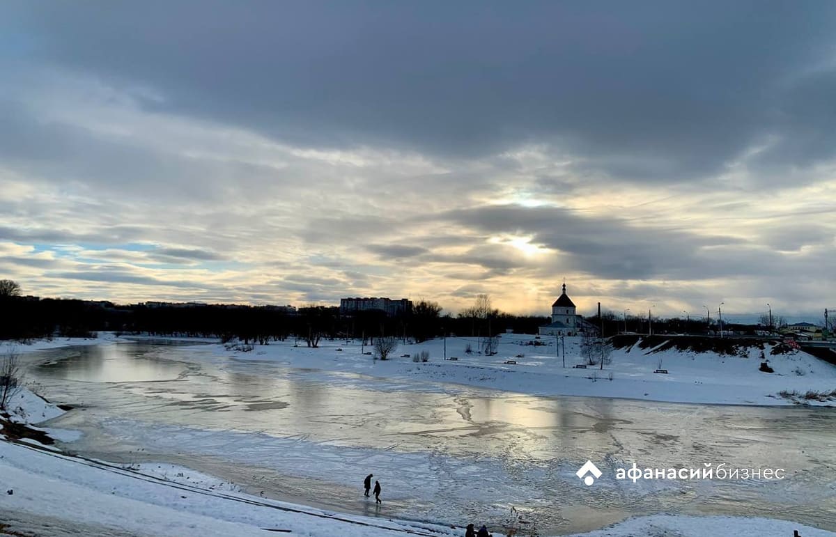 Сегодня теплый циклон принес в Тверь ненастную погоду Фото: архив редакции