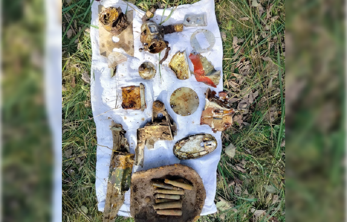 Поисковики установили, точную дату и время, когда над Ржевом был сбит бомбардировщик Пе-2 Фото: Игорь Кабанов, «Память 29-й Армии» (г. Ржев)