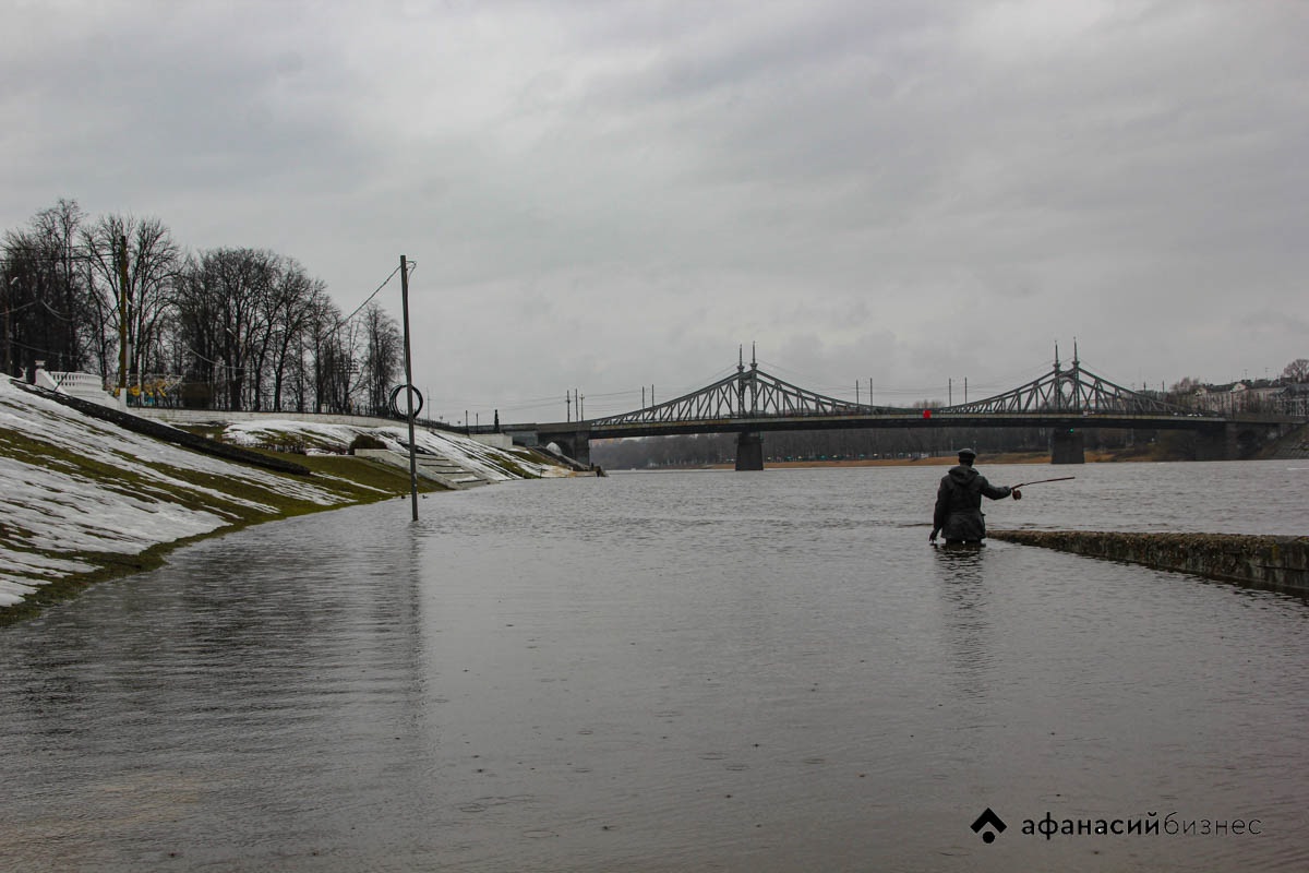 В Твери ожидается превышение опасного уровня половодья Фото: архив редакции