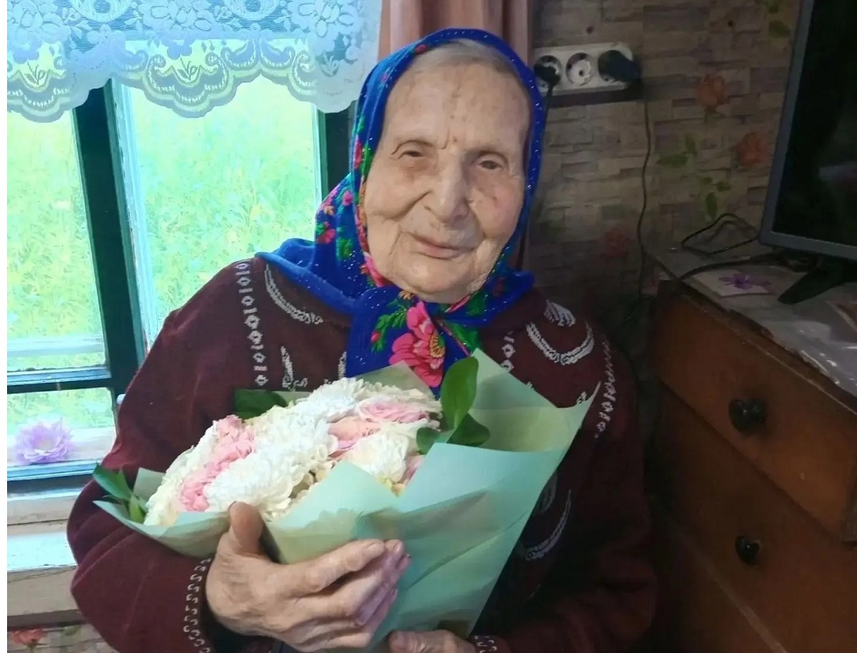 100 лет отмечает ветеран Нина Дмитриевна Горшкова из Максатихинского округа Фото предоставлено правительством Тверской области
