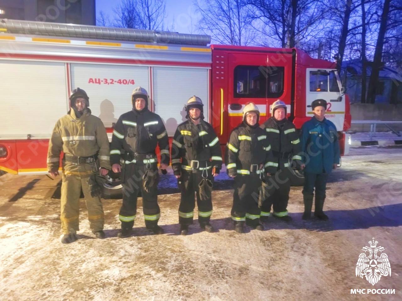 В Нелидво Тверской области на пожаре спасли человека Фото: ГУ МЧС России в Тверской области