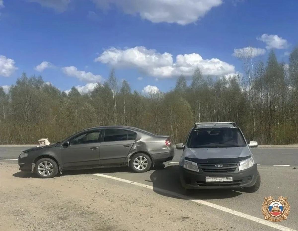 Непристегнутый ребенок пострадал в ДТП под Бежецком Фото: ГАИ
