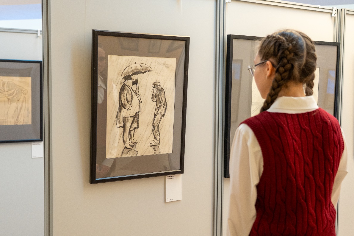 В Удомле открылась экспозиция работ  художника-графика Леонида Сойфертиса - новости Афанасий