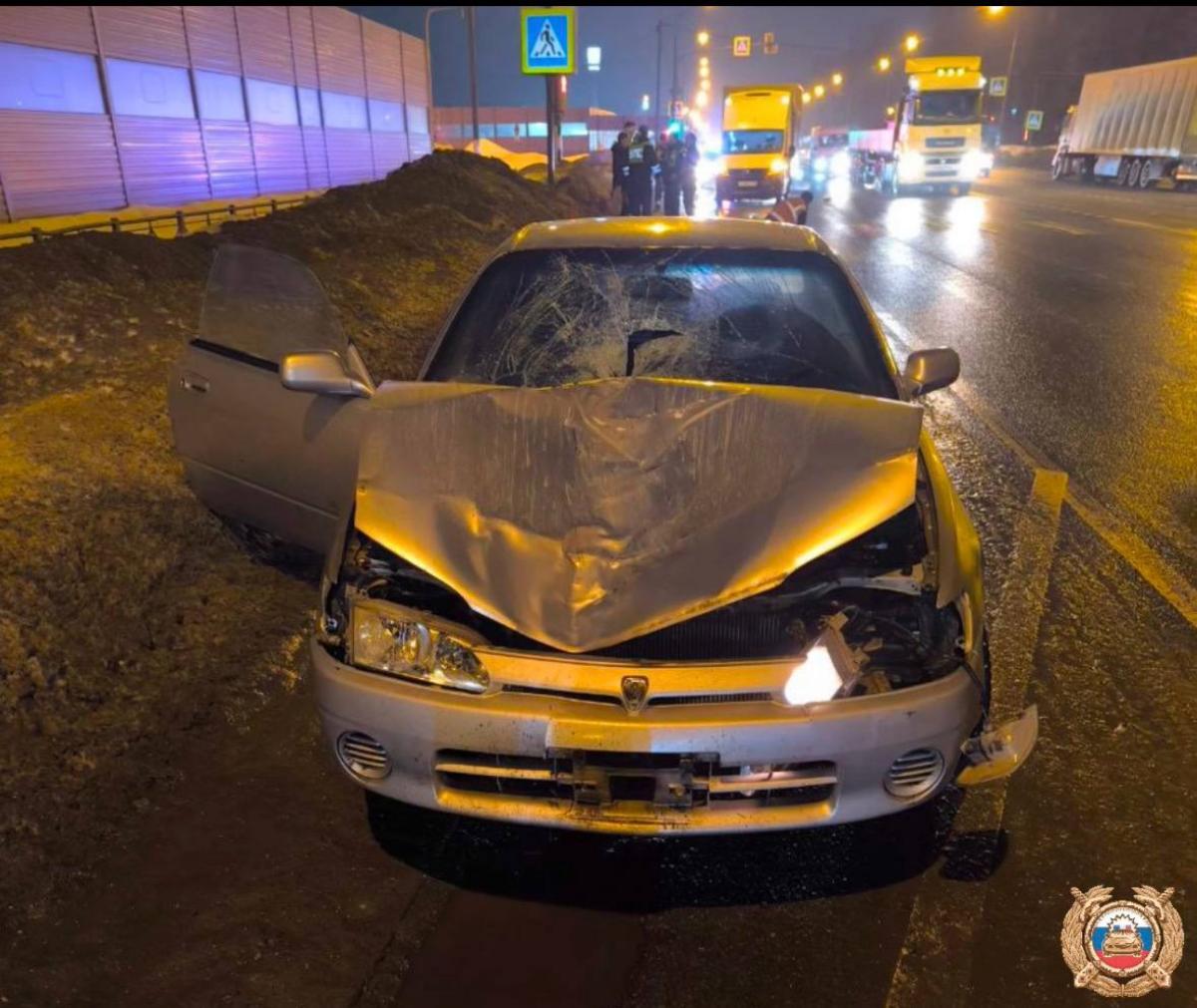 Женщина попала под машину на М10 в Тверской области Фото: ГАИ